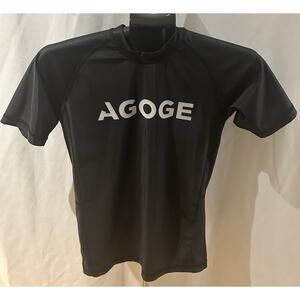 Black Short Sleeve Rash Guard Men's size XS